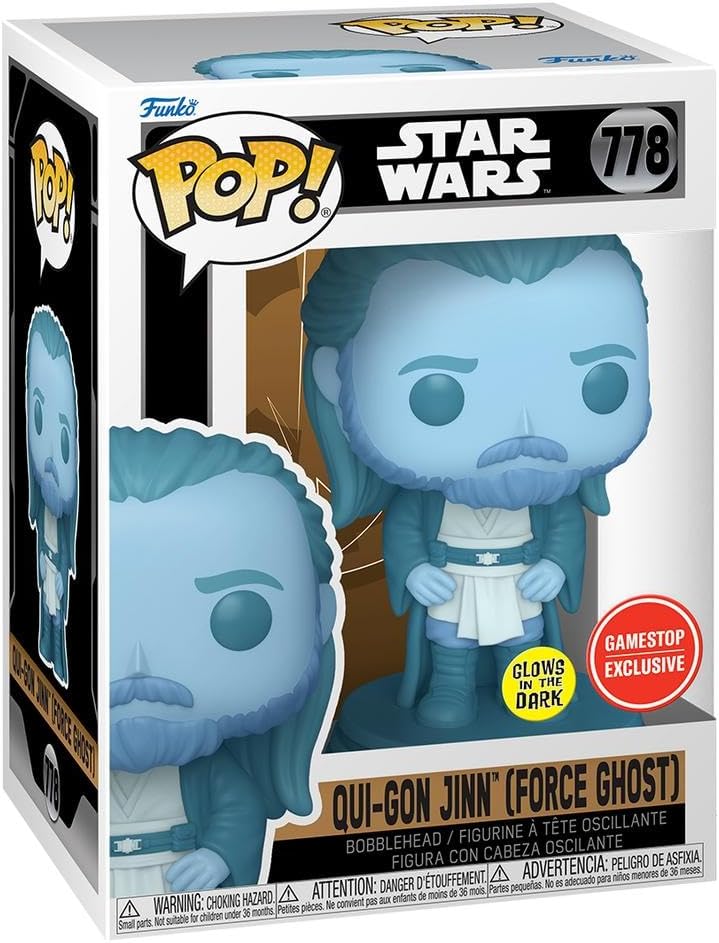 Pop Star Wars 3.75 Inch Action Figure Exclusive - Qui-Gon Jinn Force Ghost #778