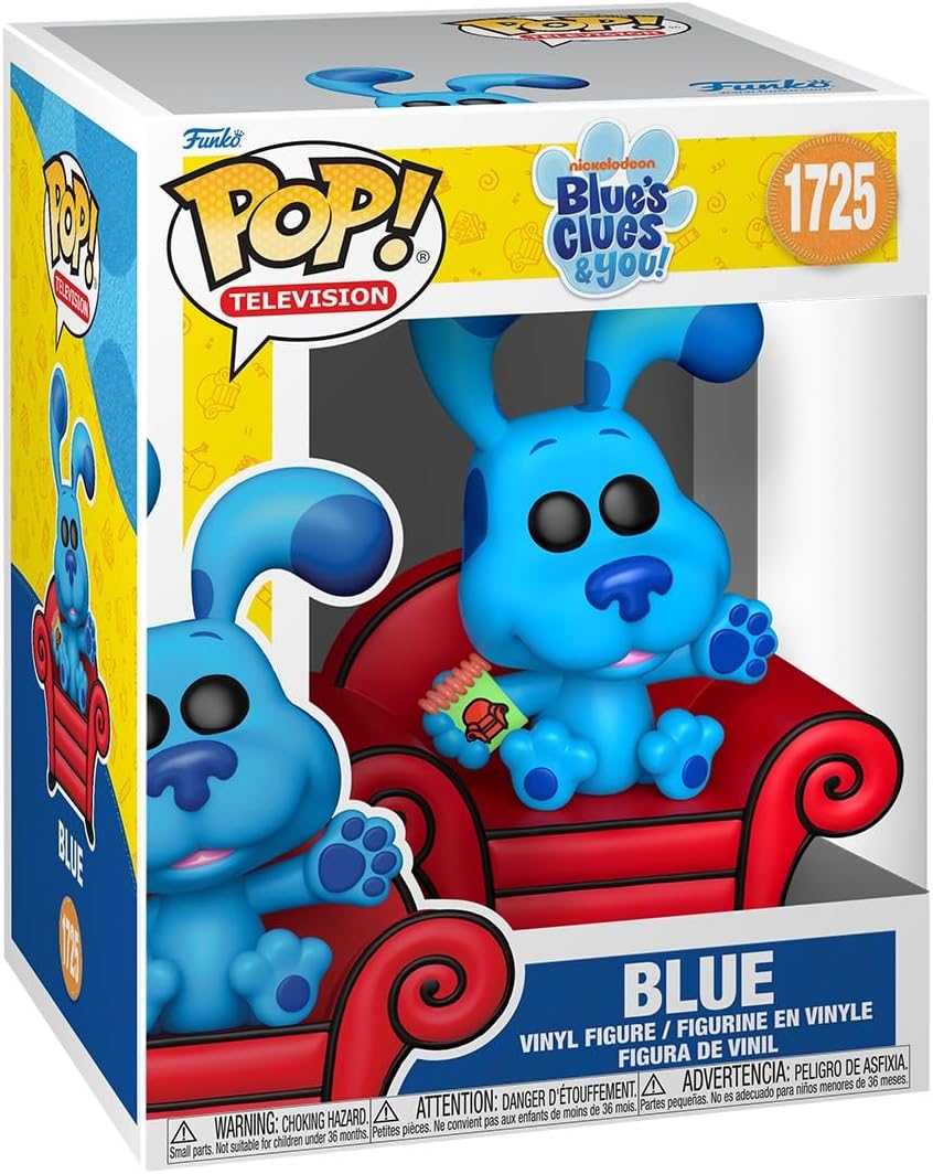 Pop Television Blues Clues 3.75 Inch Action Figure Deluxe - Blue #1725