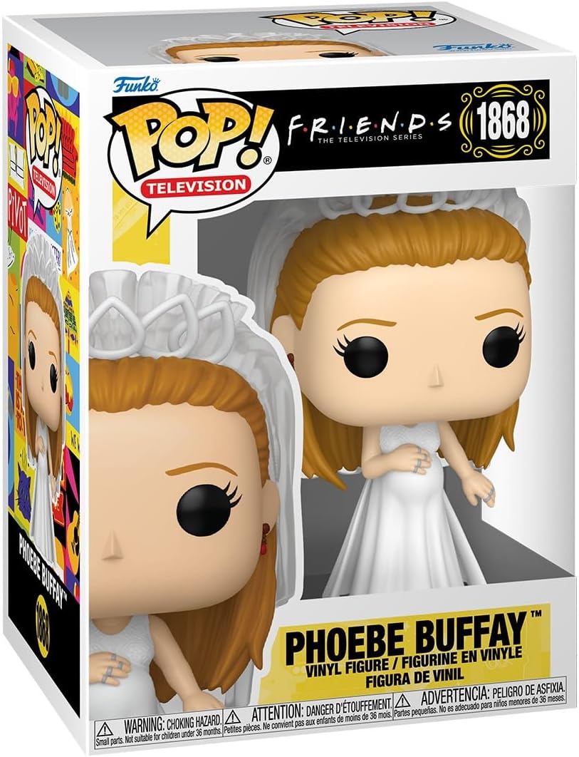 Pop Television Friends 3.75 Inch Action Figure - Phoebe Buffay - Wedding Dress #1868