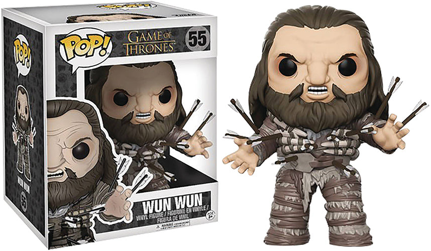 Pop Television 6 Inch Action Figure Game Of Thrones - Wun Wun #55 (Shelf Wear Packaging)