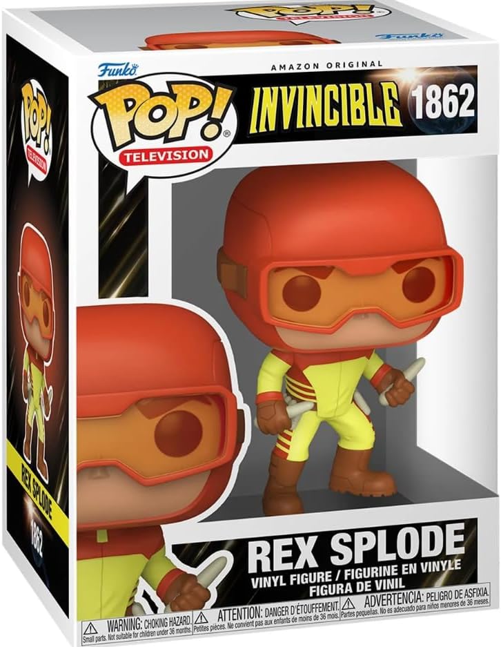 Pop Television Invincible 3.75 Inch Action Figure - Rex Splode #1862