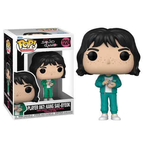 Pop Television Squid Game 3.75 Inch Action Figure - Player 067 Kang Sae-Byeok #1224