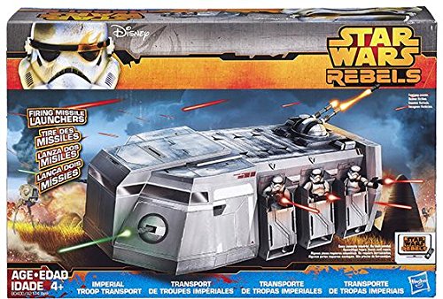 Star Wars Rebels Saga Legends 3.75 Inch Scale Vehicle Series Class II Attack Vehicle - Imperial Troop Transport (Shelf Wear Packaging)