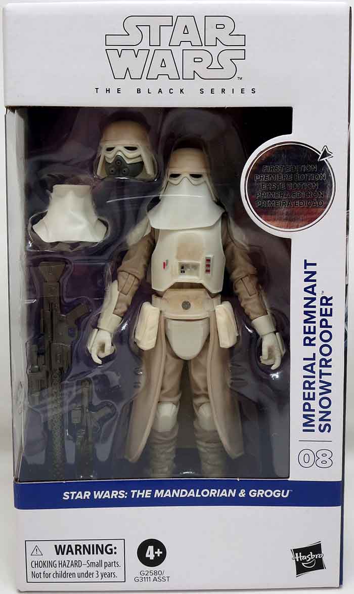 Star Wars The Black Series 6 Inch Action Figure (2026 Wave 2B) White Box - Imperial Remnant Snowtrooper #08