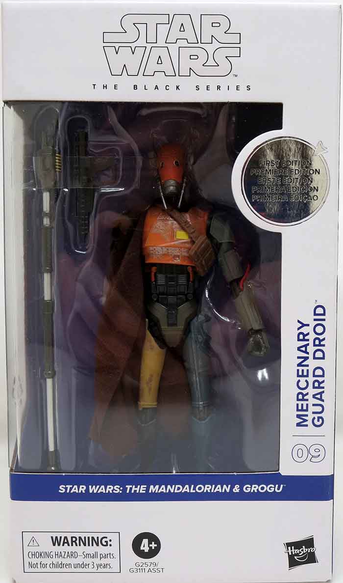 Star Wars The Black Series 6 Inch Action Figure (2026 Wave 2B) White Box - Mercenary Guard Droid #09