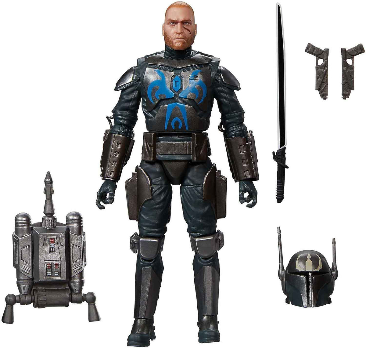 Star Wars The Black Series Disney+ Ahsoka 6 Inch Action Figure Box Art (2023 Wave 3A) - Pre Vizsla