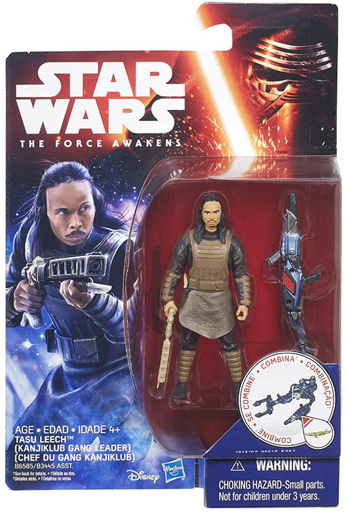 Star Wars The Force Awakens 3.75 Inch Action Figure Jungle and Space Wave 4 - Tasu Leech Kanjiklub Gang Leader