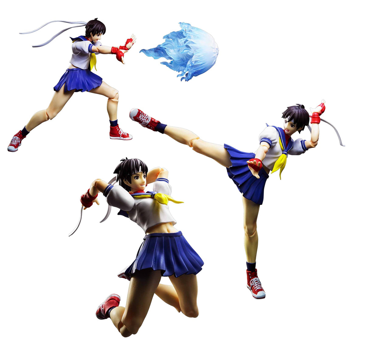 Street Fighter 6 Inch Action Figure S.H. Figuarts - Sakura Kasugano (Shelf Wear Packaging)