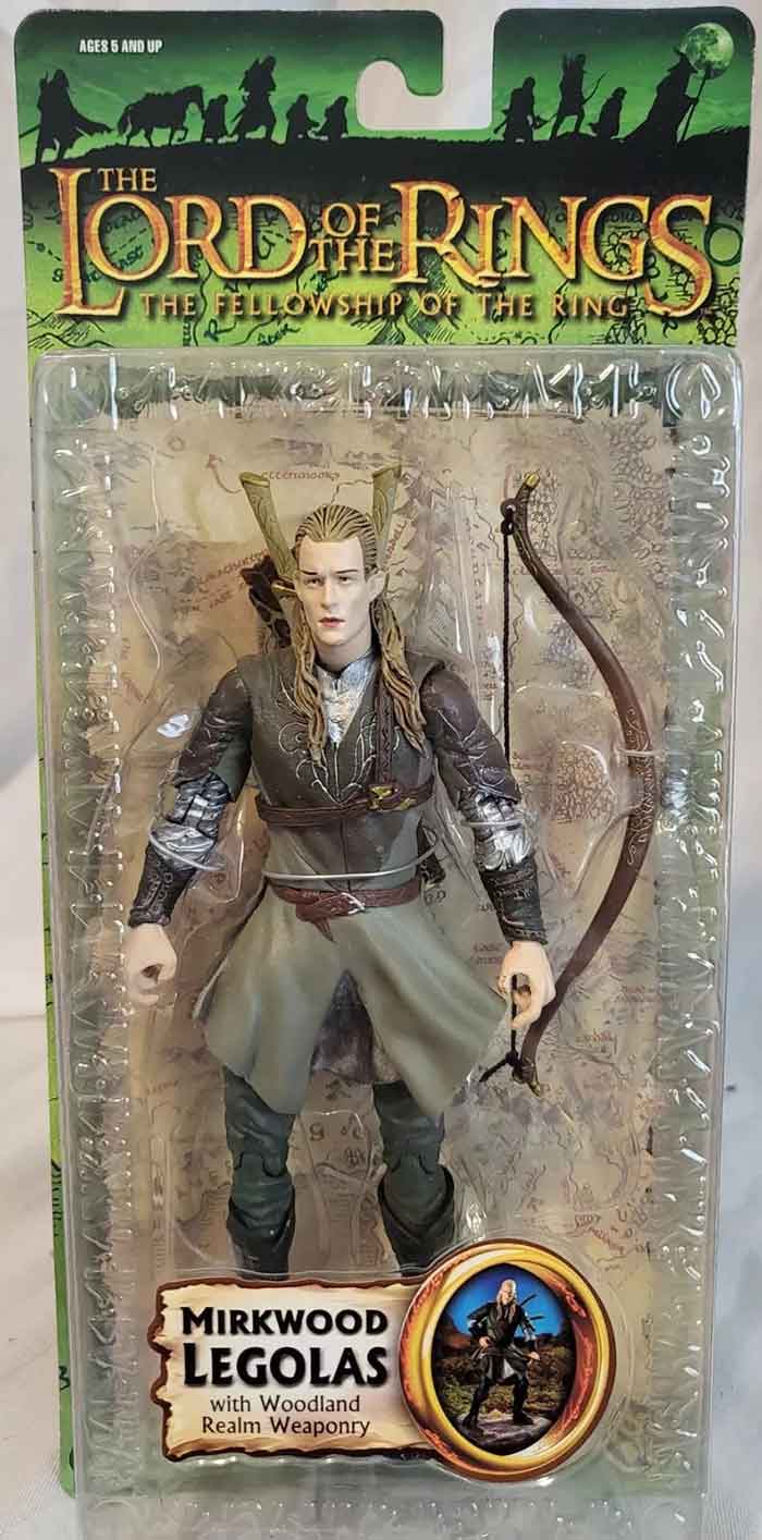 The Lord Of The Ring 6 Inch Action Figure - Legolas Mirkwood (Shelf Wear Packaging)