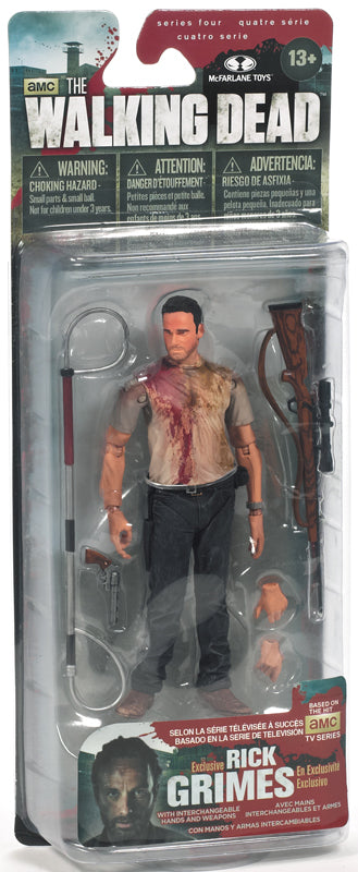 The Walking Dead 5 Inch Action Figure TV Series 4 - Rick Grimes Exclusive