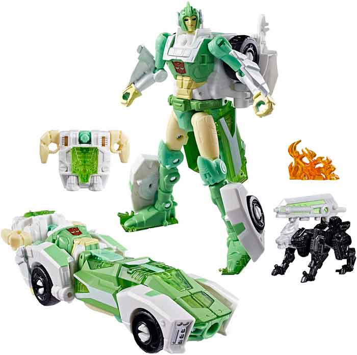Transformers War For Cybertron Siege 6 Inch Action Figure Deluxe Class - Greenight & Dazzlestrike Reissue