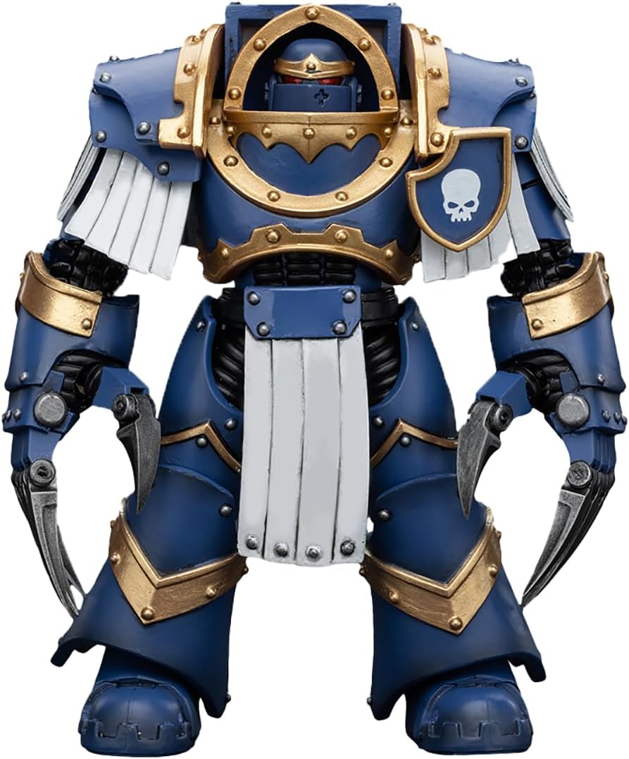 Warhammer 40000 5 Inch Action Figure 1/18 Scale - Ultramarines Cataphractii Terminator Squad Terminator with Lightning Claws