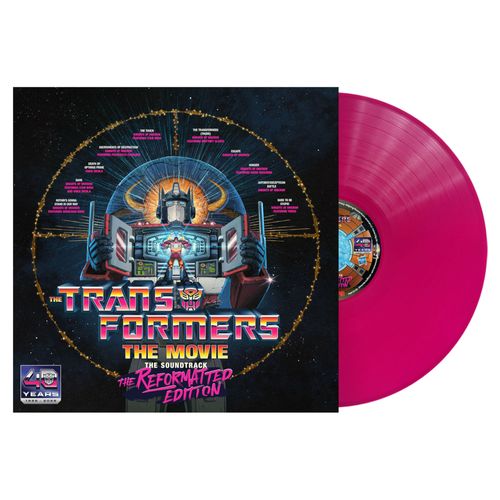 Soundtrack/Transformers The Movie: The Reformatted Edition (Energon Pink Vinyl) [LP]