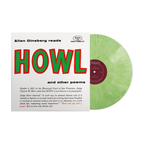 Ginsberg, Allen/Howl And Other Poems (Eco Green Blend Vinyl) [LP]