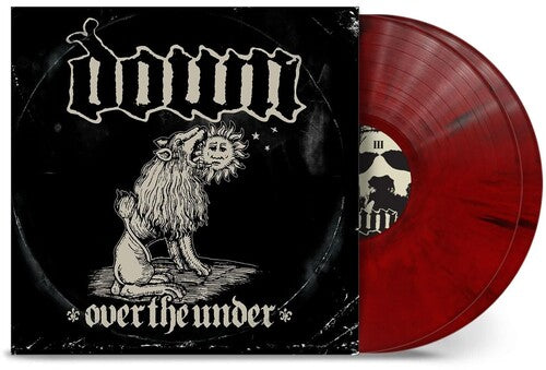 Down/Over The Under (Red Black Marbled Vinyl) [LP]