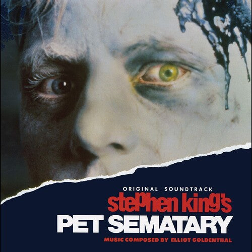 Soundtrack (Elliot Goldenthal)/Stephen King's Pet Sematary (Neon Green with Orange Swirl "Dead Catseye" Vinyl) [LP]