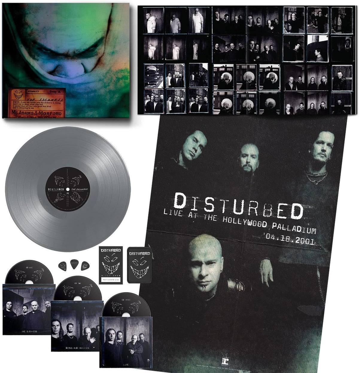 Disturbed/The Sickness (25th Ann. Coloured LP/3CD) [LP]