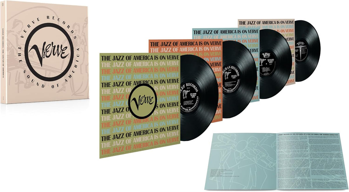 [Pre-Order] Various Artists/Verve Records: The Sound Of America (4LP) [LP]