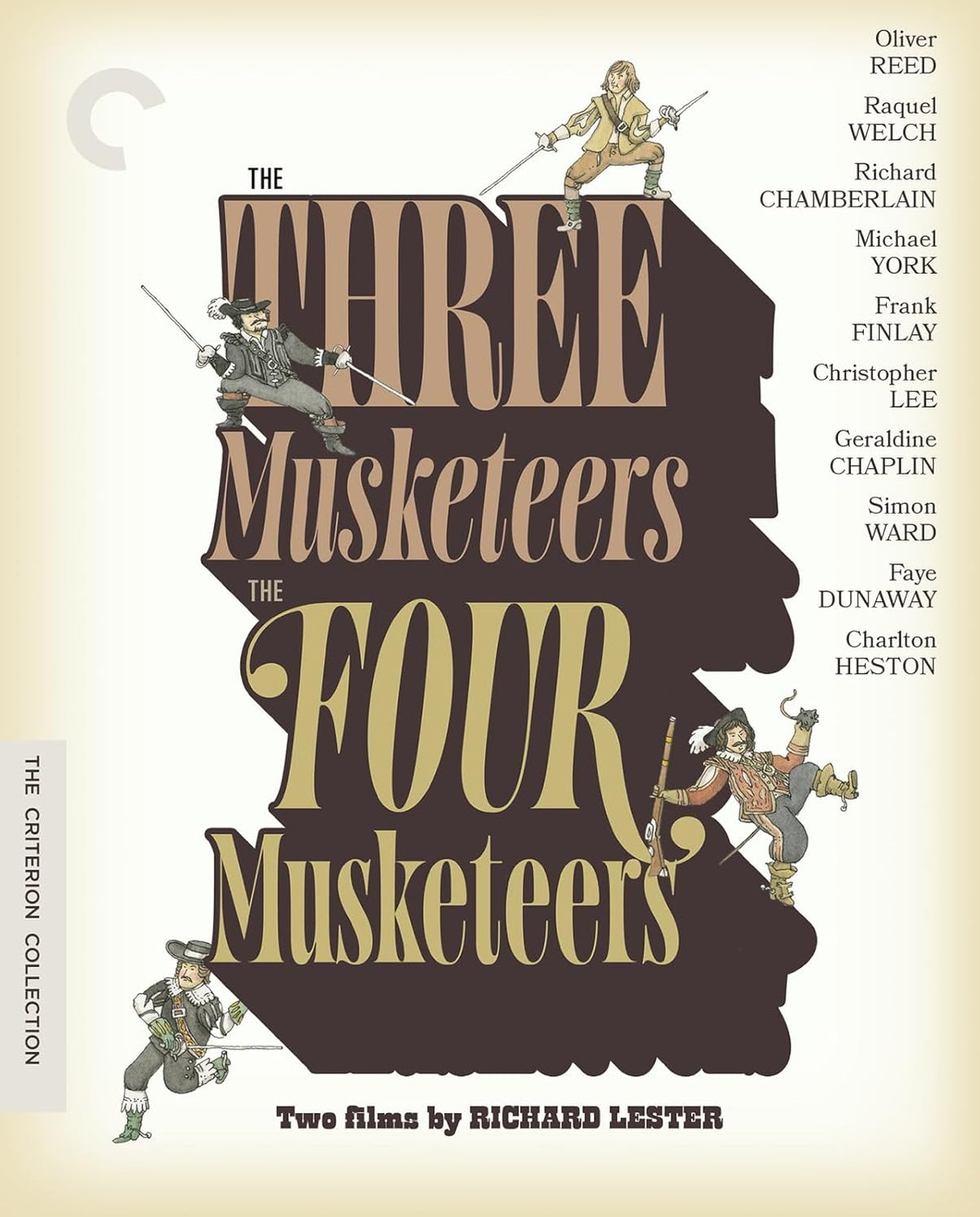 Three Musketeers/Four Musketeers: Two Films By Richard Lester (4K-UHD) [BluRay]