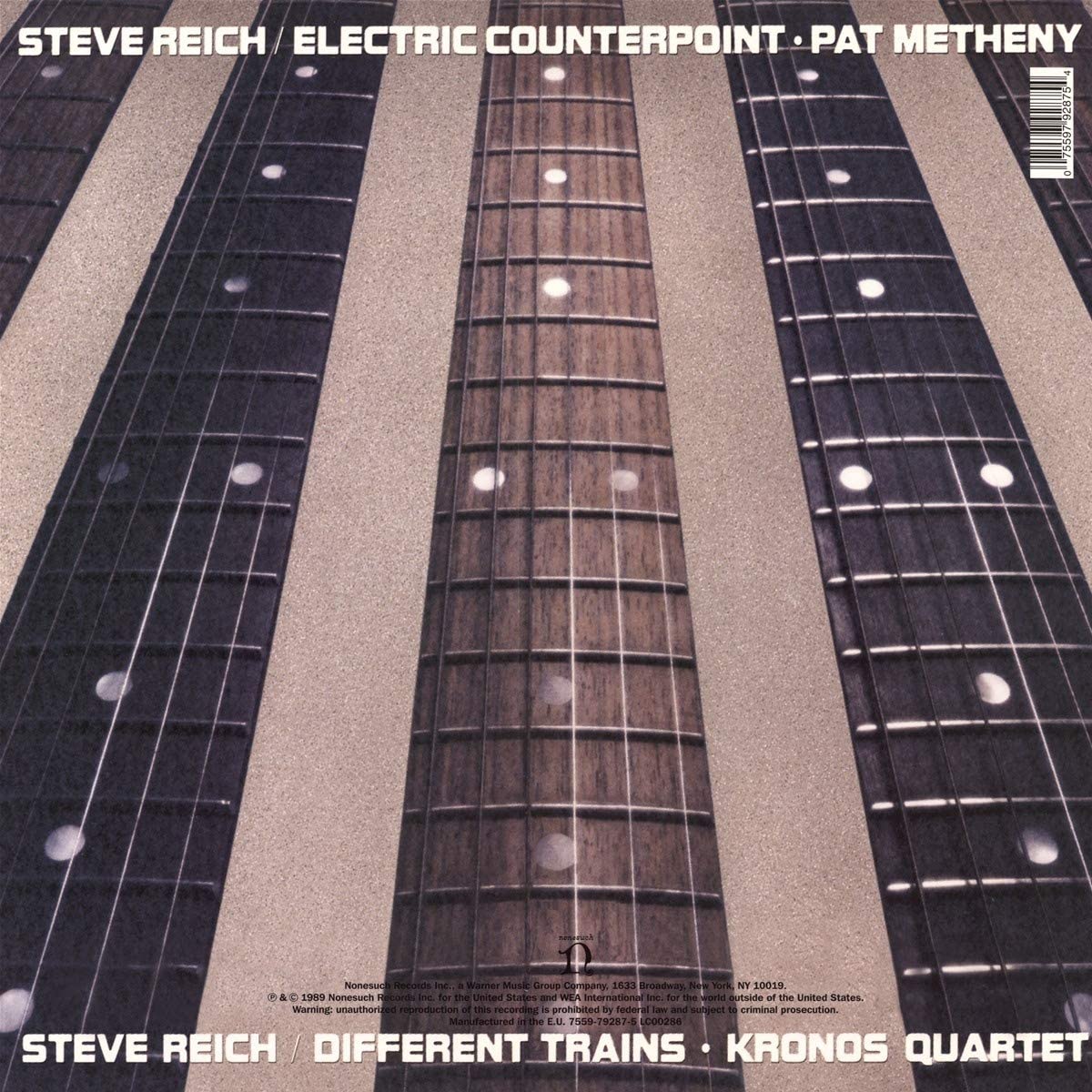 Reich, Steve/Different Trains [LP]