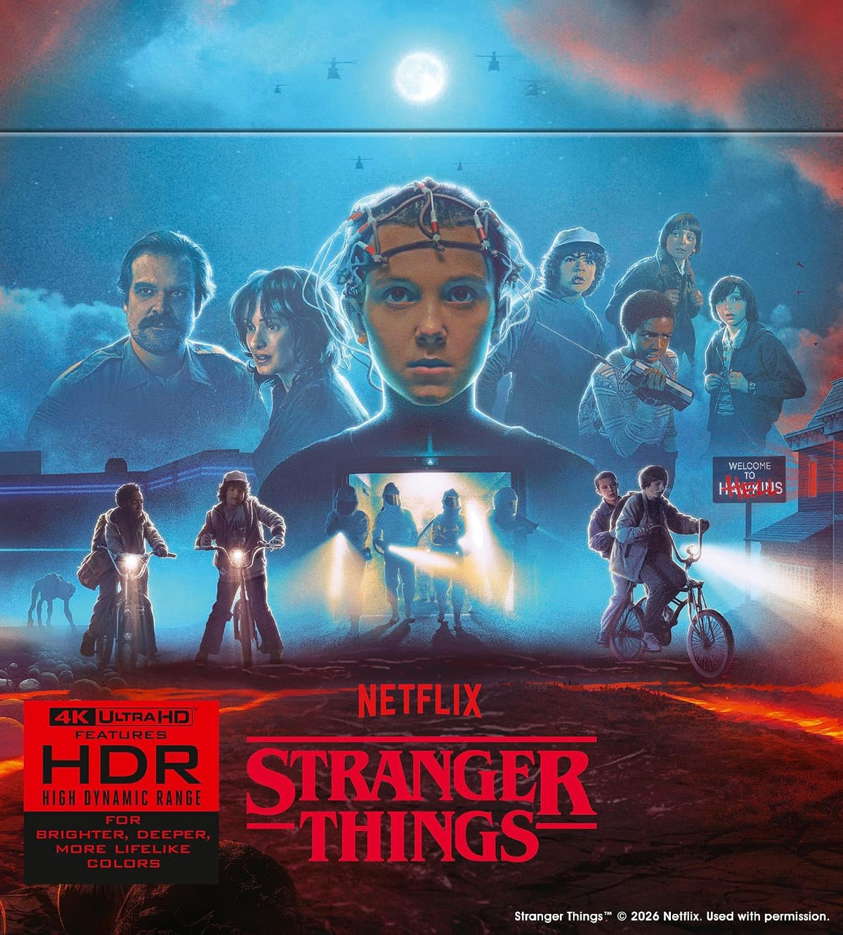 [Pre-Order] Stranger Things: The Complete Series (Deluxe 4K-UHD Edition) [BluRay]