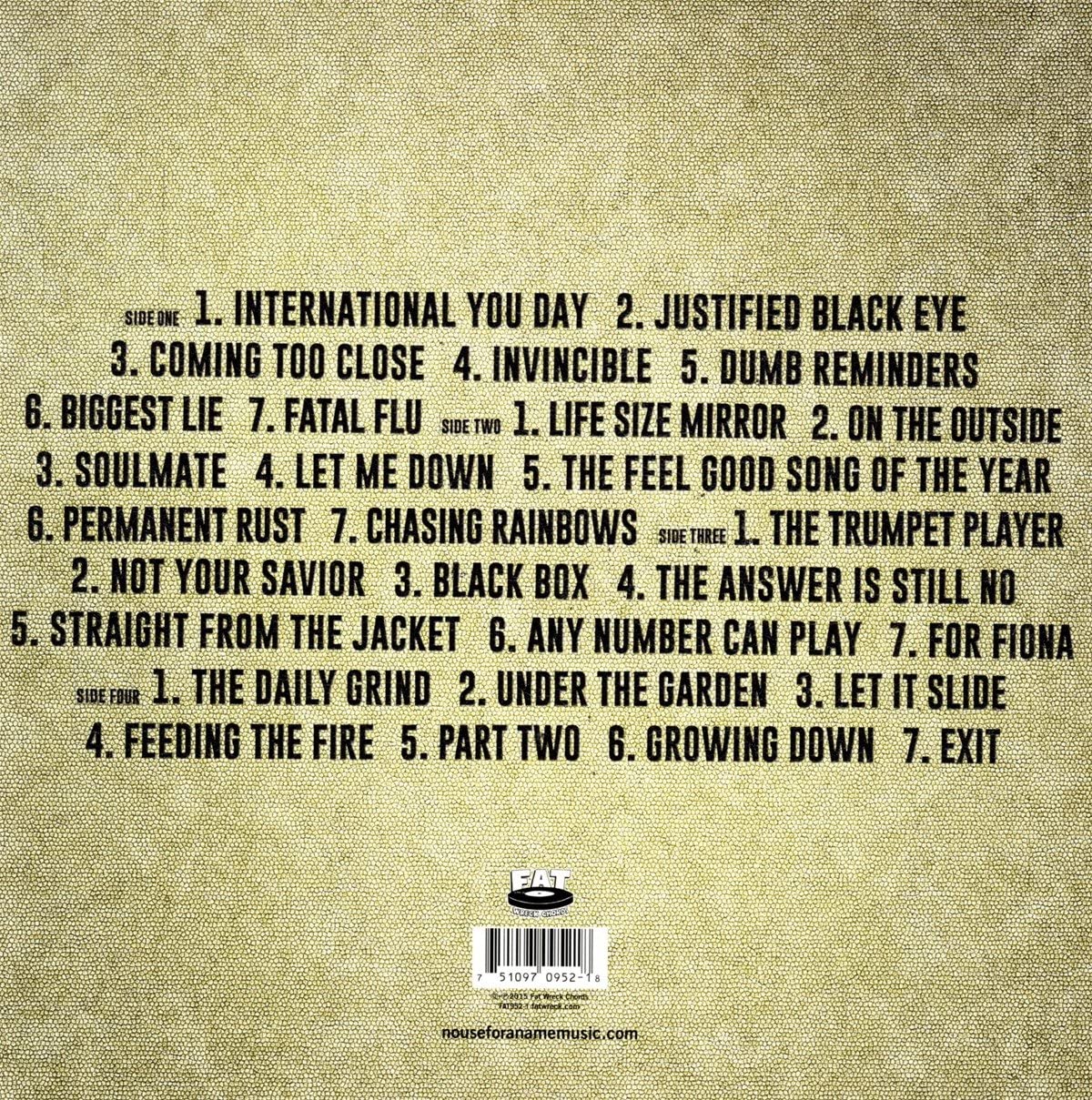 No Use For A Name/All the Best Songs [LP]