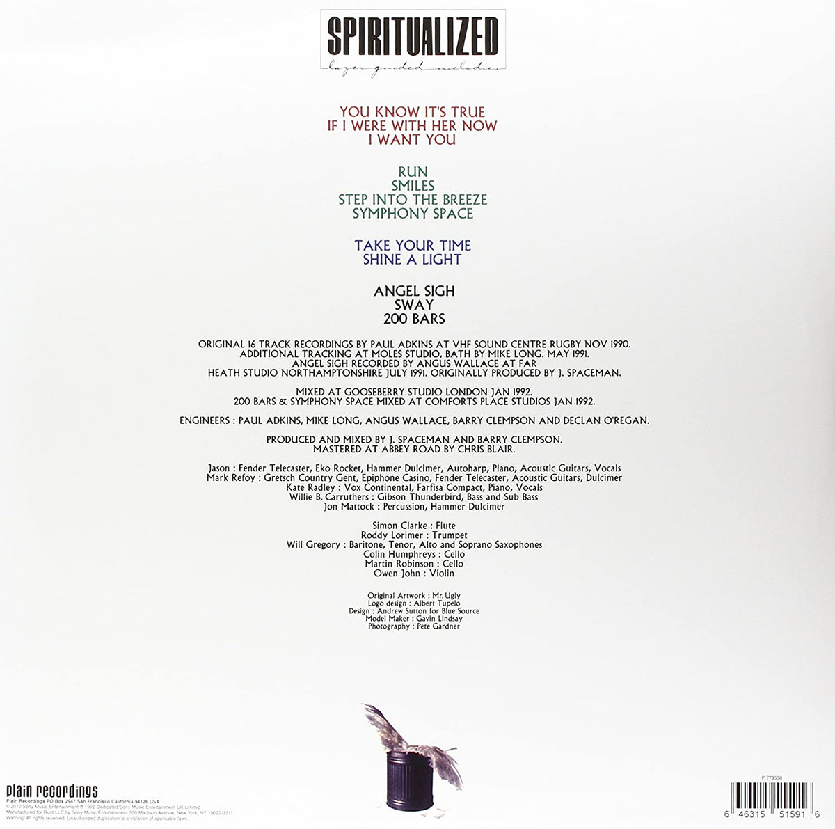 Spiritualized/Lazer Guided Melodies (2LP) [LP]