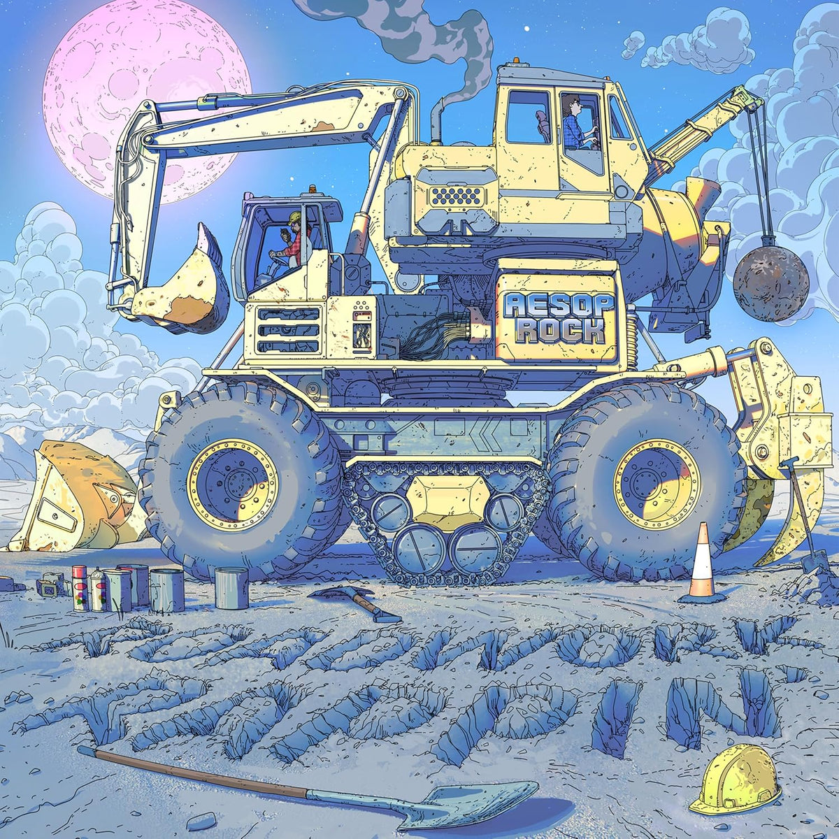 Aesop Rock/Roadwork Rappin' (Die Cut Picture Disc) [LP]