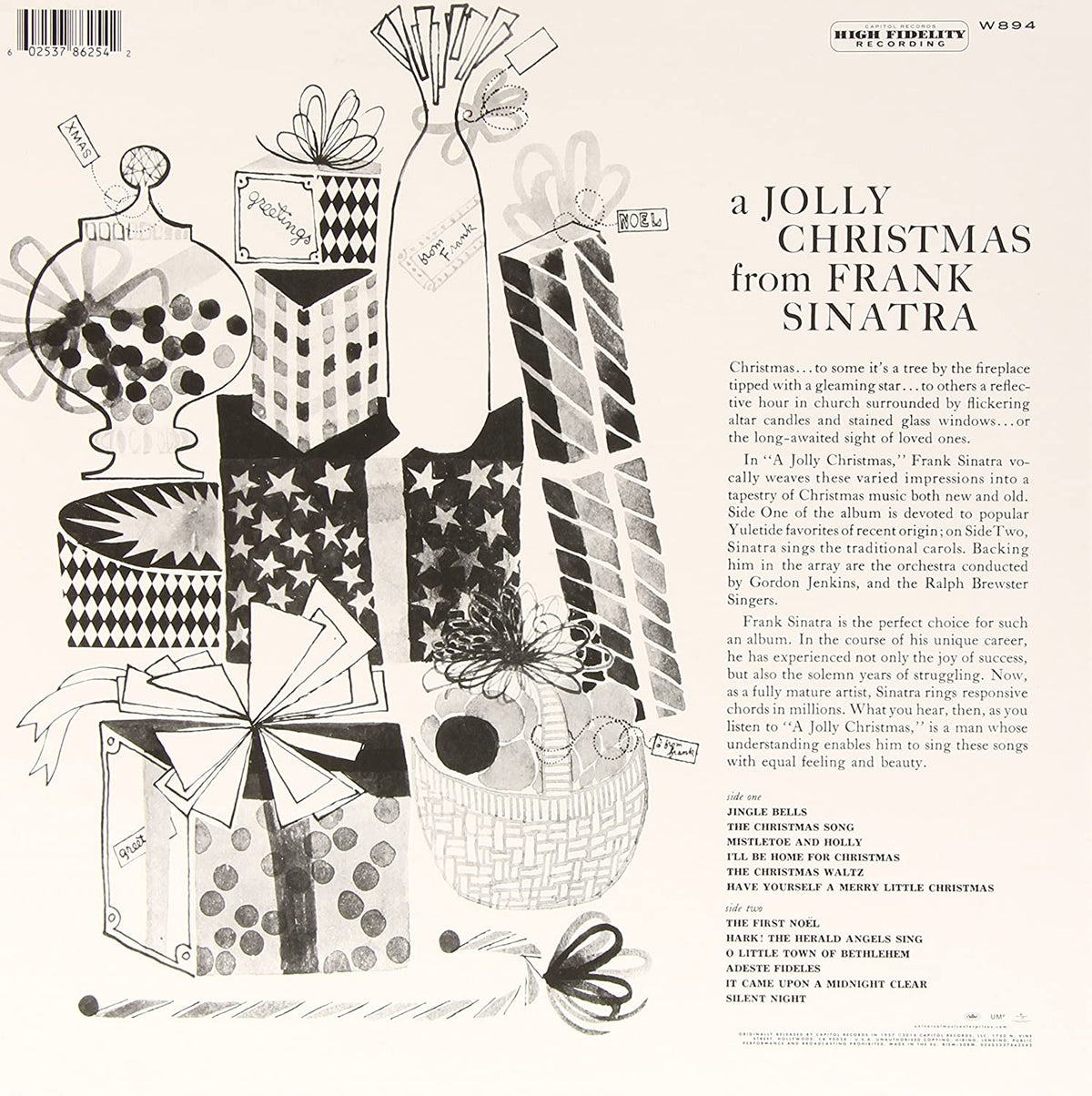 Sinatra, Frank/A Jolly Christmas [LP]