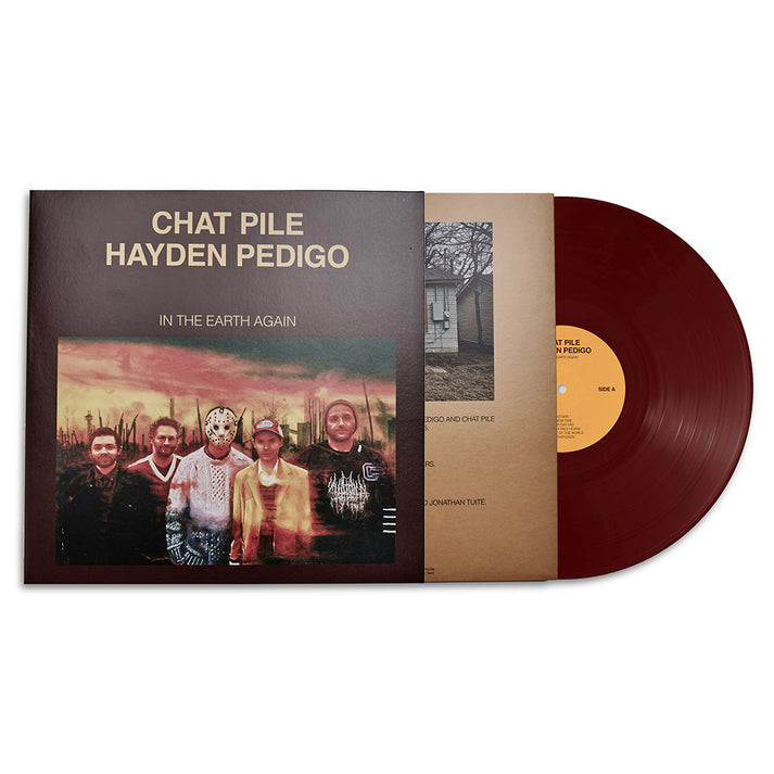 Chat Pile / Hayden Pedigo/In The Earth Again (Oxblood Vinyl) [LP]
