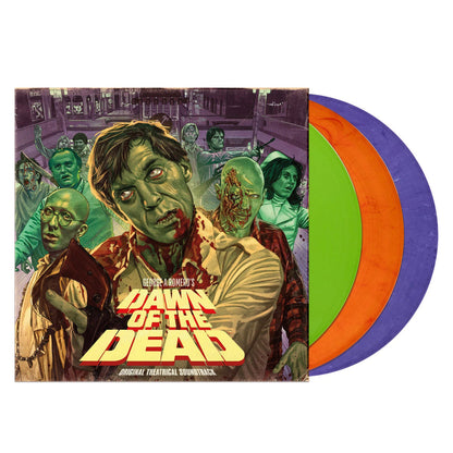 Soundtrack/Dawn Of The Dead (3LP Green, Red & Violet Vinyl) [LP]