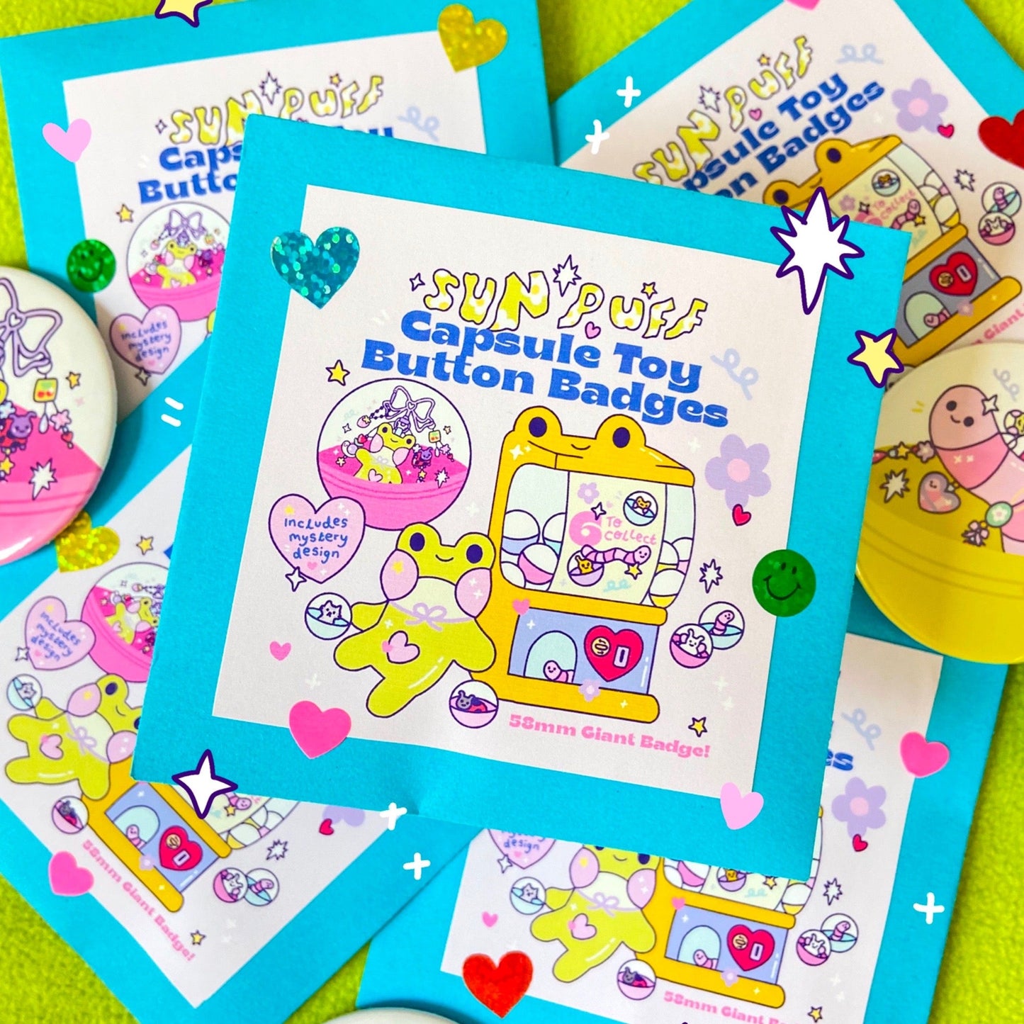 Button Badge Blind Bag