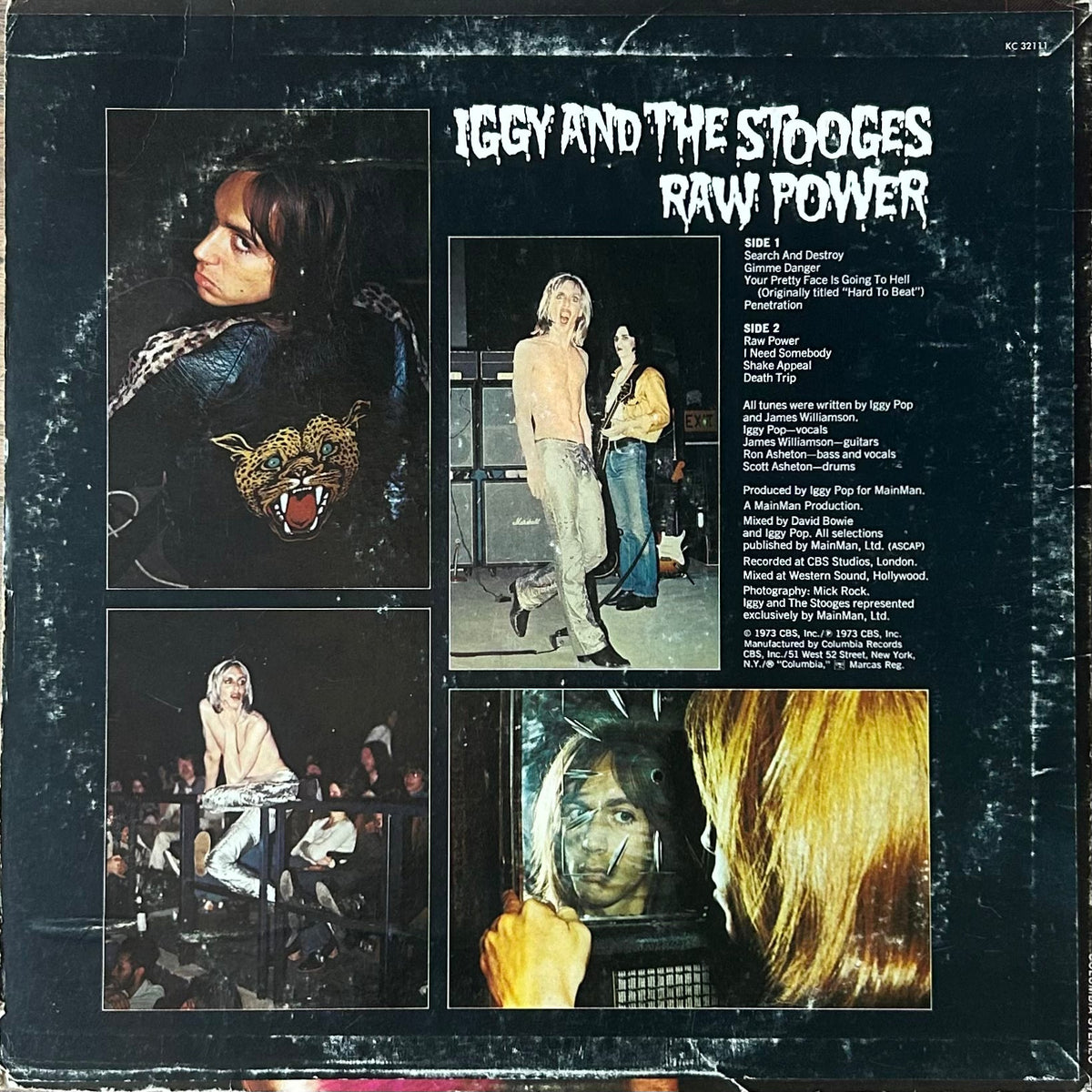 [Used LP] Iggy And The Stooges / Raw Power