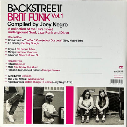 [Used LP] Negro, Joey / Backstreet Brit Funk Vol.1 (A Collection Of The UK's Finest underground Soul, Jazz-Funk And Disco)