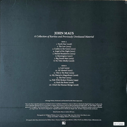 [Used LP] Maus, John / A Collection Of Rarities And Previously Unreleased Material