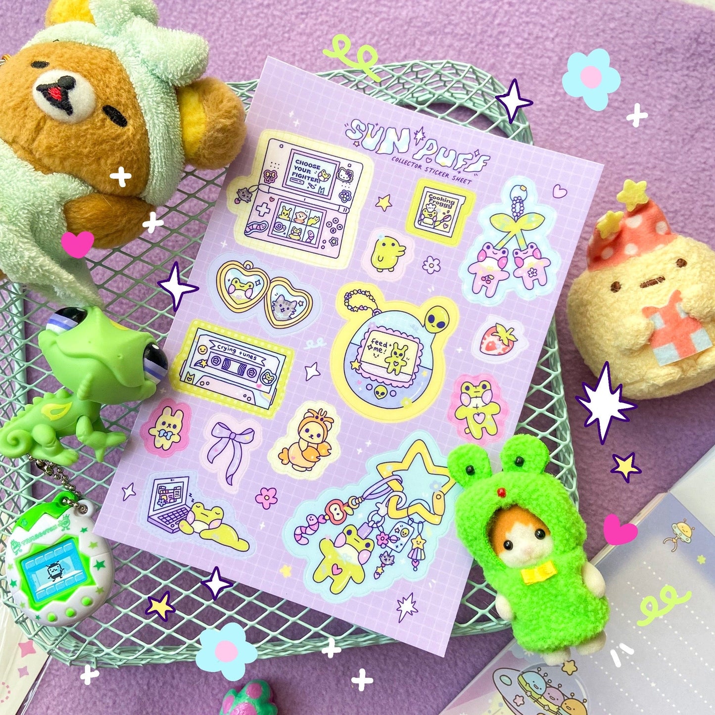 Collector Sticker Sheet