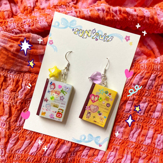 Hobonichi Techo Earrings