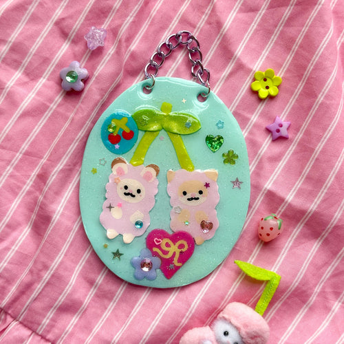 Cherry Critter Wall Hanging