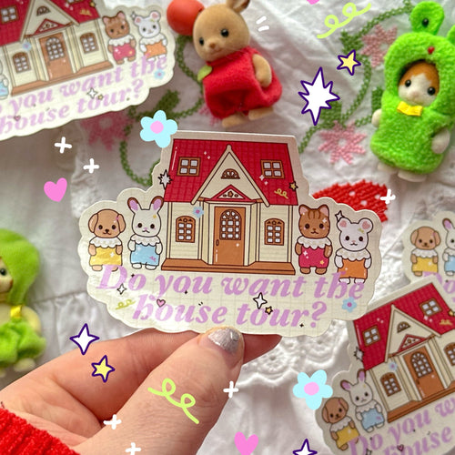 House Tour Sticker