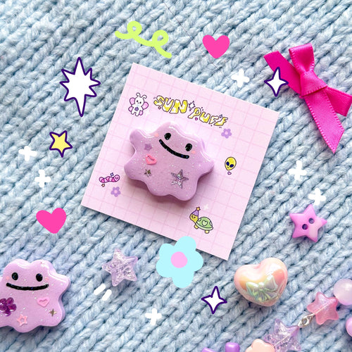 Blobby Clay Pin