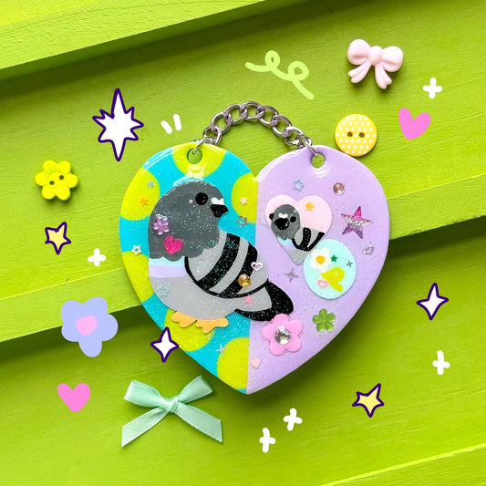 Pigeon Heart Wall Hanging
