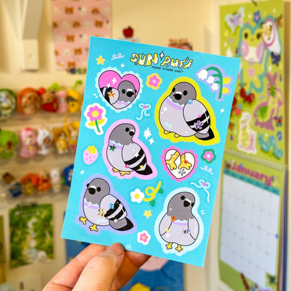 Pigeon Sticker Sheet