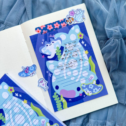 Whale Shark Memo Pad
