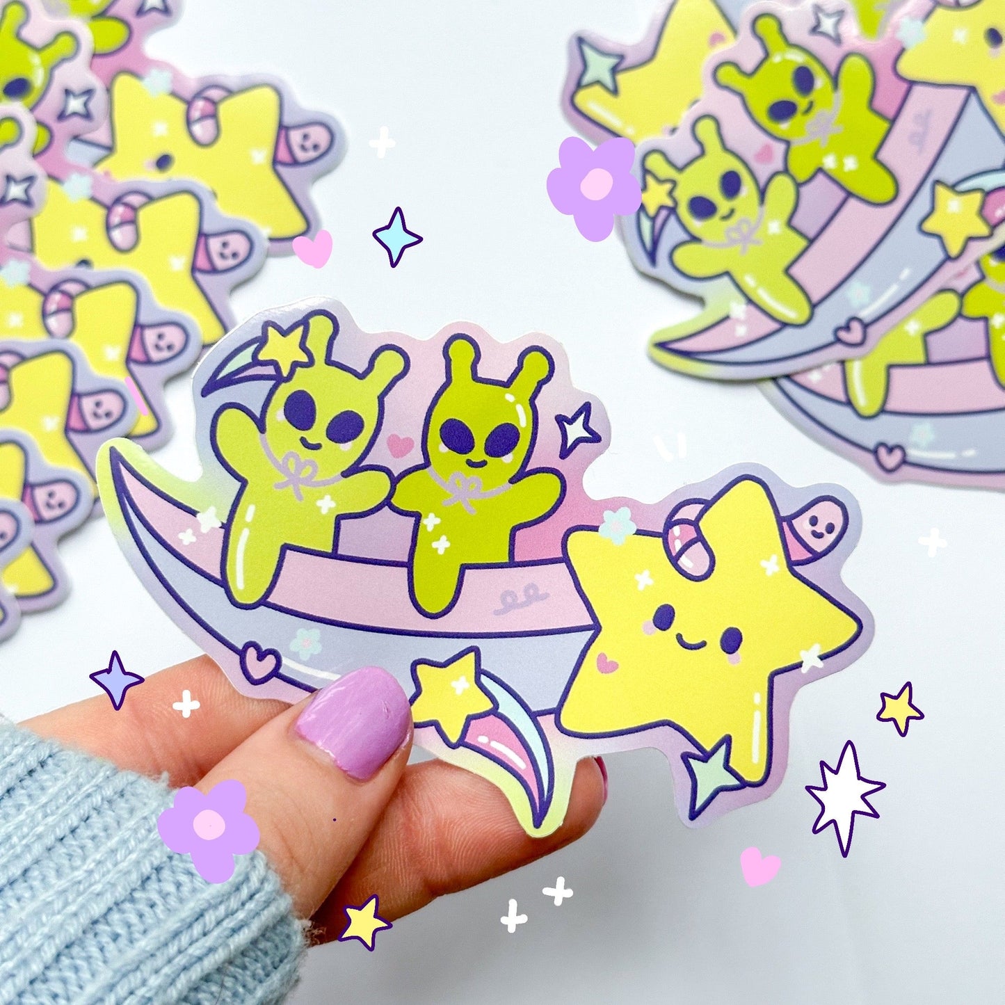 Shooting Star Sticker