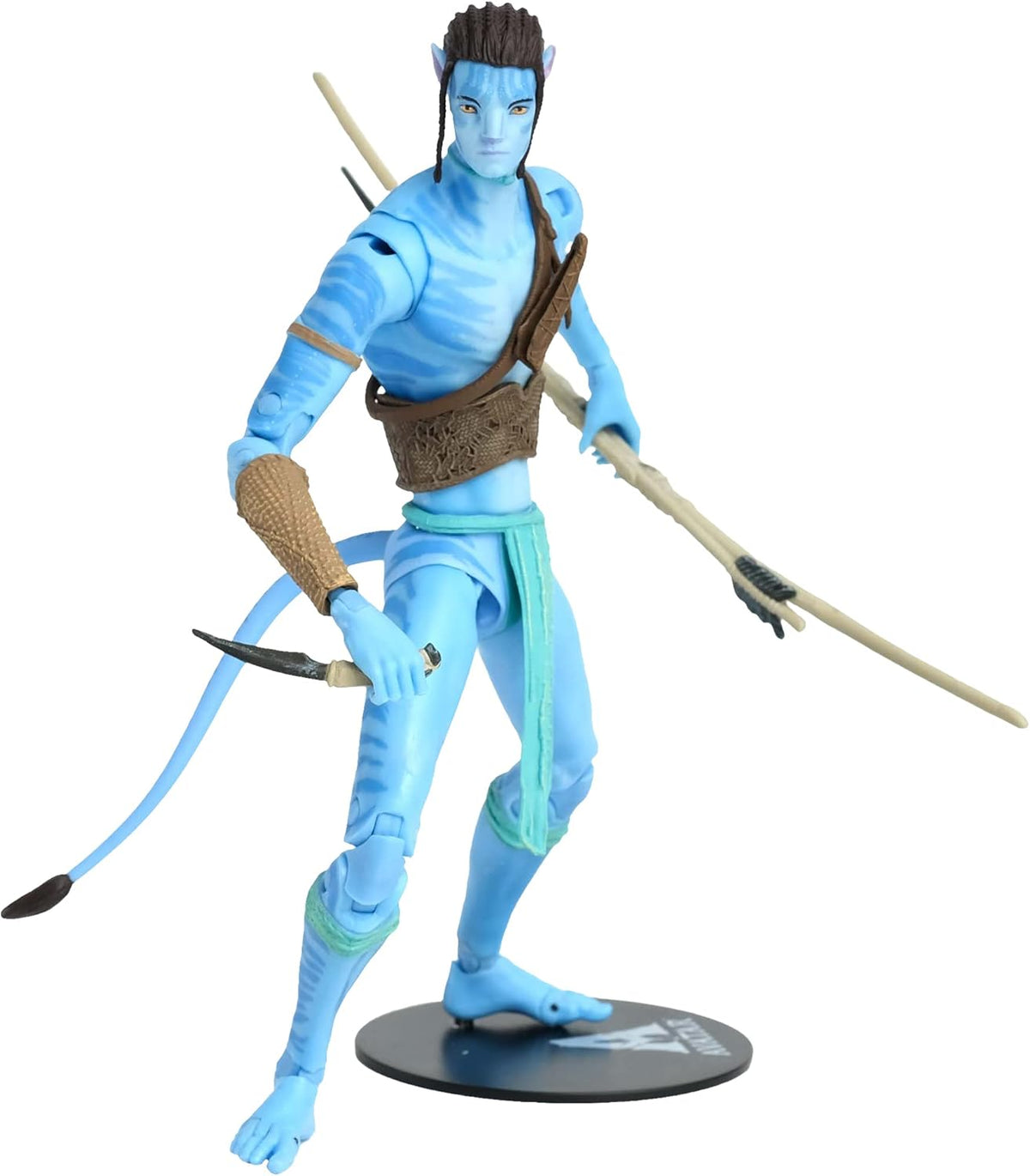 Avatar The Way of Water 7 Inch Action Figure - Jake Sully Reef Battle (Sub-Standard Packaging)