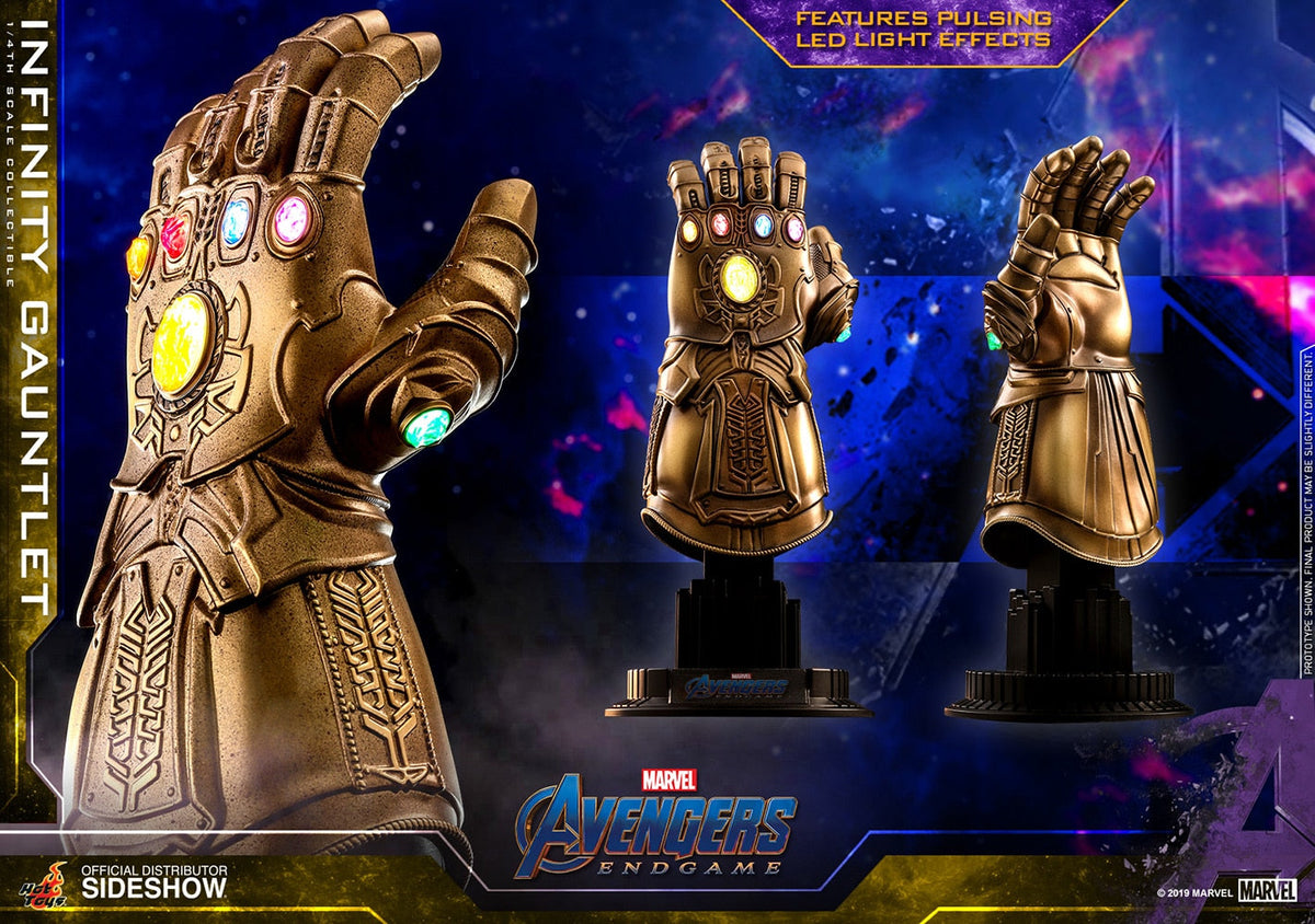 Avengers Endgame 6 Inch Prop Replica 1/4 Scale Series - Infinity Gauntlet Hot Toys 904390