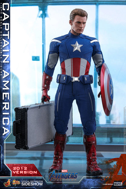 Avengers Endgame 12 Inch Action Figure 1/6 Scale Series - Captain America (2012 Version) Hot Toys 904929