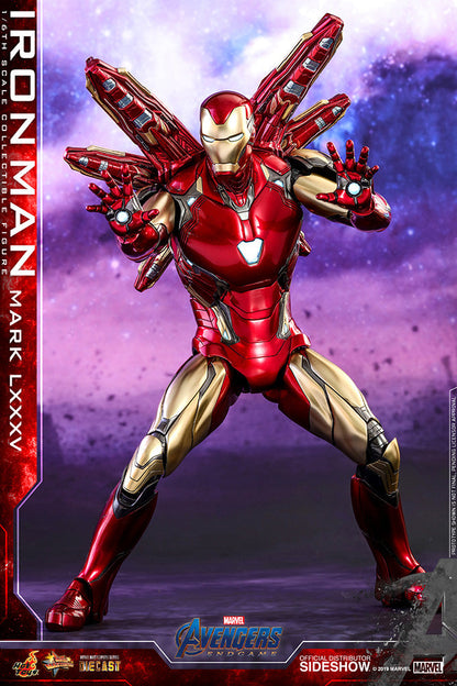 Avengers Endgame 12 Inch Action Figure Movie Masterpiece 1/6 Scale Series - Iron Man Mark LXXXV Hot Toys 904599 (Updated Head Sculpt)