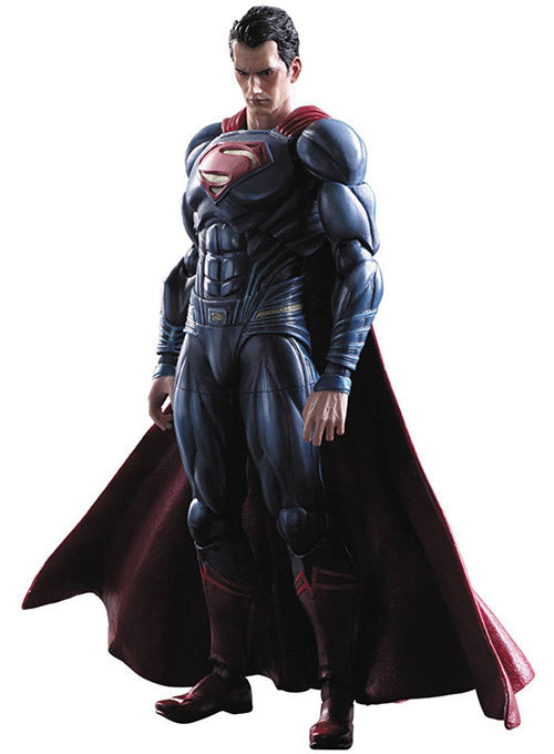 Batman vs Superman Dawn of Justice 10 Inch Action Figure Play Arts Kai Series - Superman (Shelf Wear Packaging)