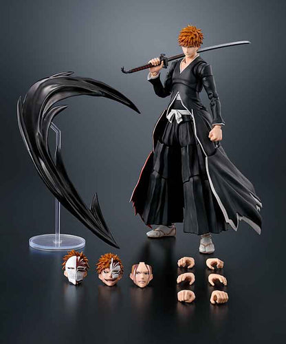 Bleach 6 Inch Action Figure S.H. Figuarts - Ichigo Kurosaki Getsugatensho